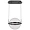 Nuvo Arvada, 12 Inch LED Pendant, Matte Black, Silk Screened Acrylic Lens 62/2032 - alternate 1